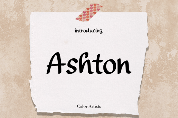 Ashton Font: A Sophisticated Script for Strong Branding