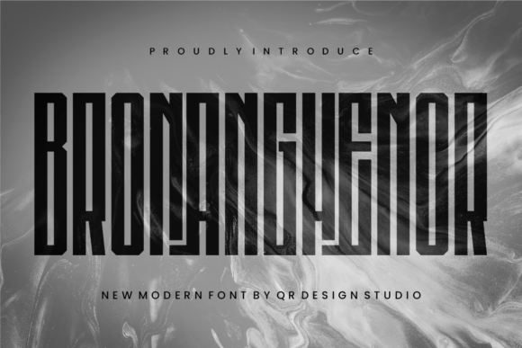 Bronanghenor Font: A Modern Typeface for Editorial Design