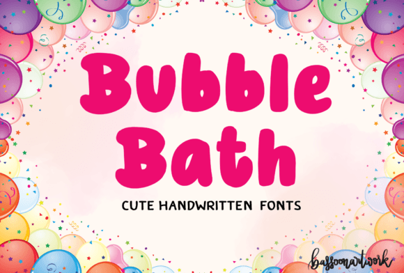 Bubble Bath Font: A Playful Typeface for Engaging Editorial Design