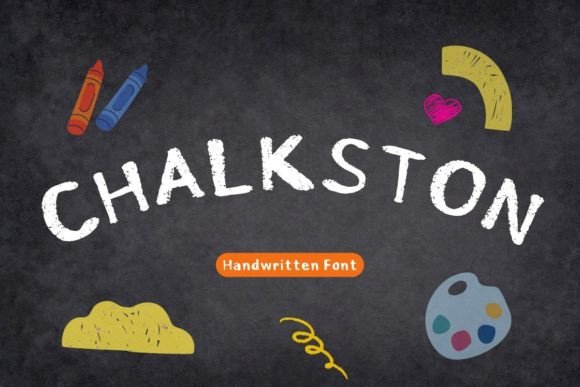 Chalkston Font: A Bold Handwritten Typeface for Editorial Design