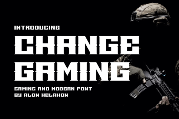 Change Gaming Font: A Bold Typeface for Branding Projects
