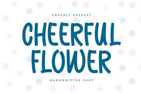 Cheerful Flower Font: A Stylish Typeface for Your Brand