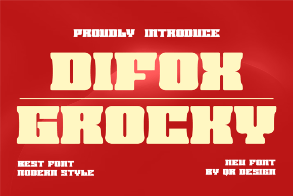 Difox Grocky: A Typeface for Editorial Elegance