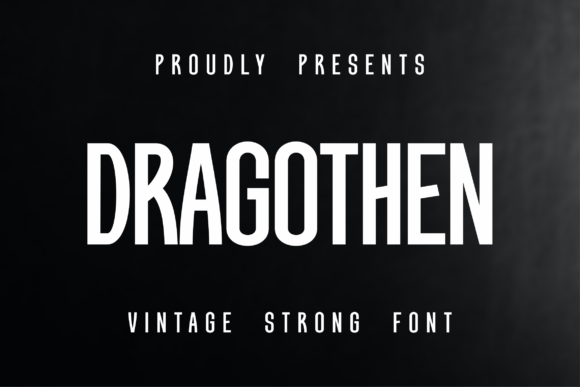 Dragothen Font: A Bold Choice for Competitive Branding