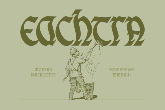 Eachtra: A Font That Adds Charm to Your Brand