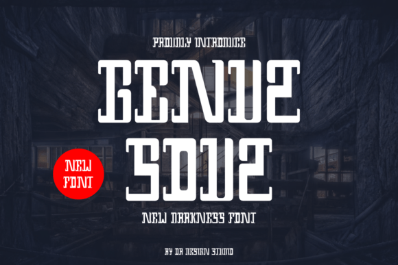Genuz Souz Font: A Bold Typeface for Memorable Marketing