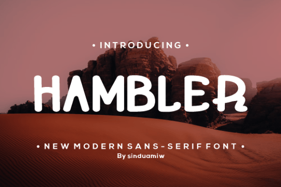 Hambler Font: A Bold Typeface for Creative Makers