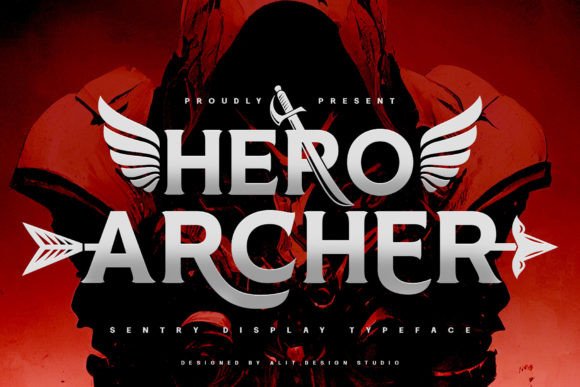 Hero Archer Typeface: A Bold Choice for Branding with Character