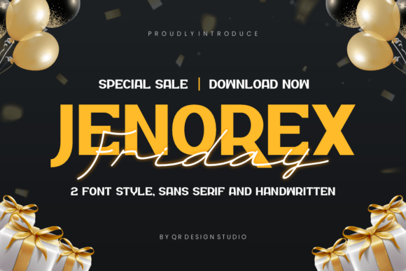 Jenorex Friday Font: A Bold Boost for Your Brand
