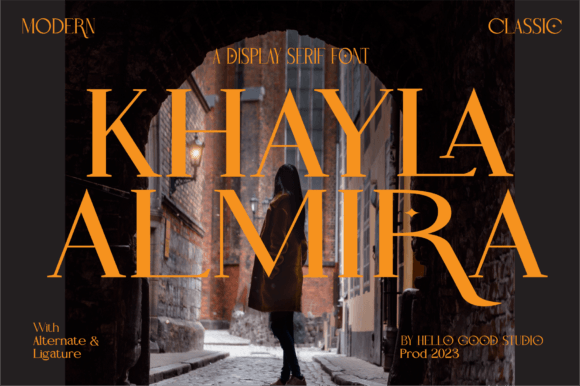 Khayla Almira Font: A Modern Typeface for Polished Web Design