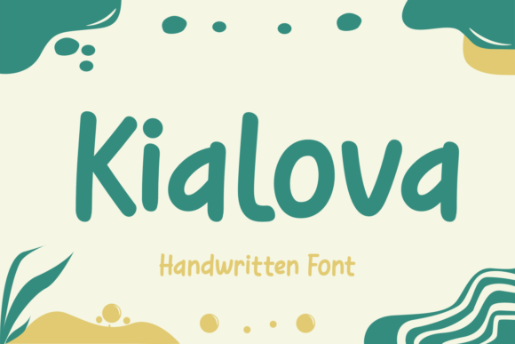 Kialova Font: A Stylish Typeface for Strong Branding