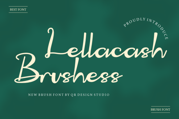 Lellacash Brushess Font: A Bold Typeface for Campaign Impact