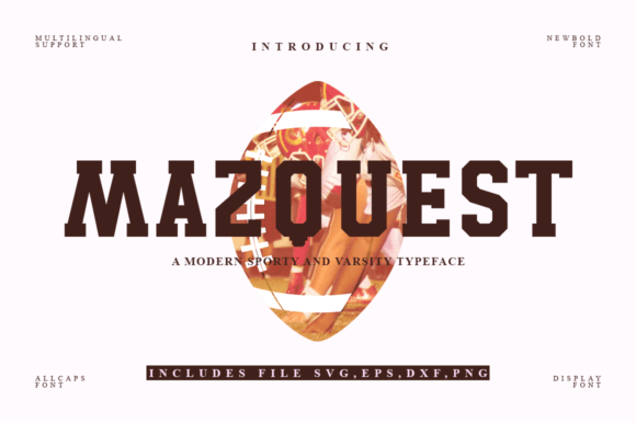 Mazquest: A Slab Serif Font That Elevates Editorial Design