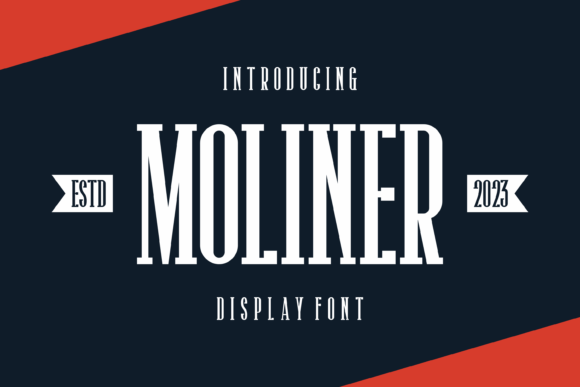 Moliner Typeface: Bold Style for Your Handmade Creations