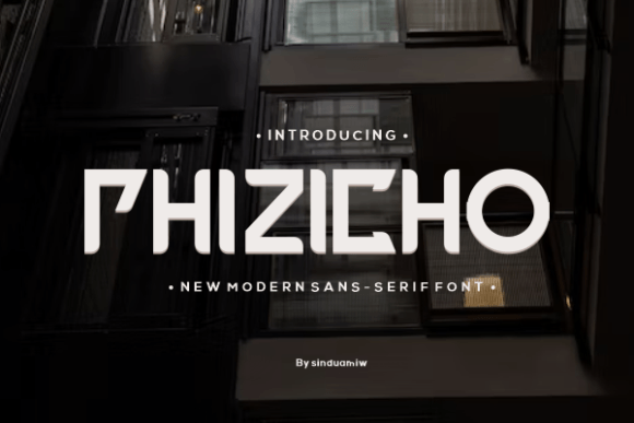 Phizicho Font: A Modern Typeface for Business Branding