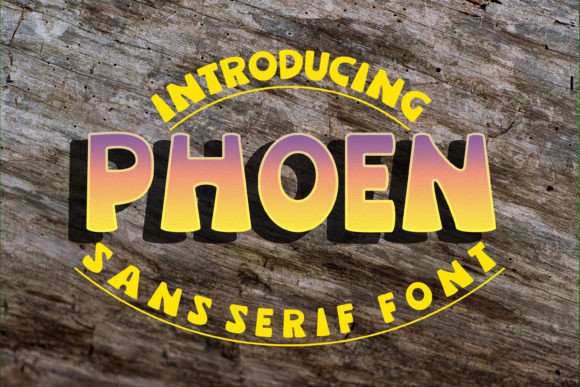 Phoen Typeface: A Bold Choice for Craft Creators