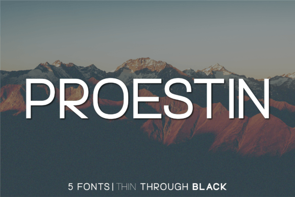 Proestin: The Typeface That Elevates Your Campaign’s Clarity