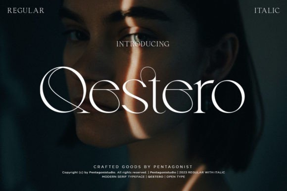 Qestero Font: A Sophisticated Typeface for Digital Branding