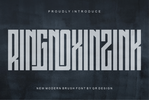 Ringnoxinzink Font: A Bold Typeface for Business Branding
