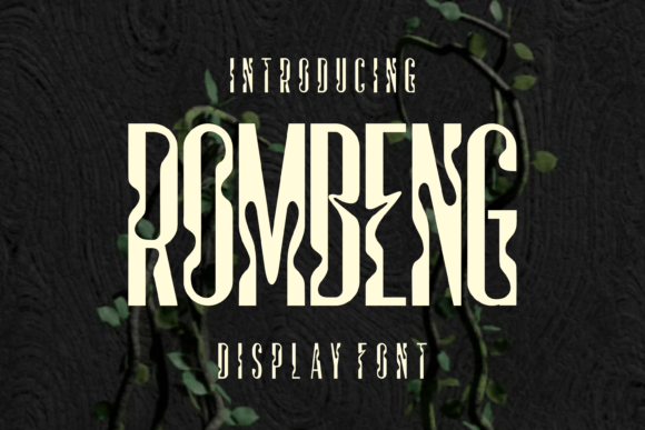 Rombeng Font: A Bold Choice for Digital Branding