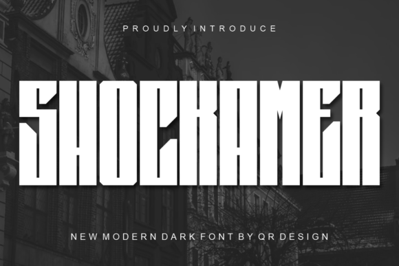 Shockamer Font: A Bold Typeface for Business Branding