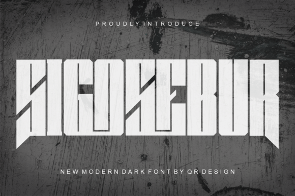 Sigosebur Font: A Bold Typeface for Memorable Branding and Campaigns