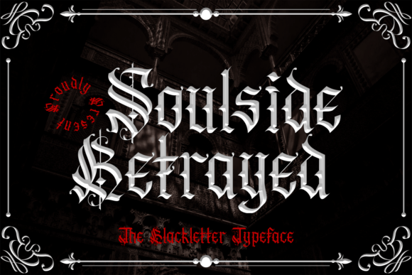 Soulside Betrayed: A Bold Font for Strong Branding