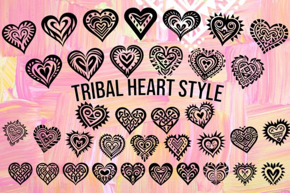 Tribal Heart Style: A Font That Adds Soul to Your Brand