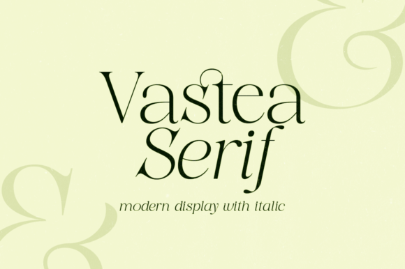 Vastea Serif: The Font That Elevates Your Campaigns