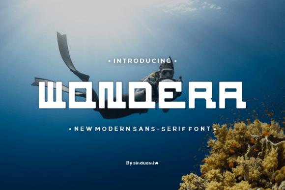 Wondera Font: A Bold Typeface for a Polished Brand Look